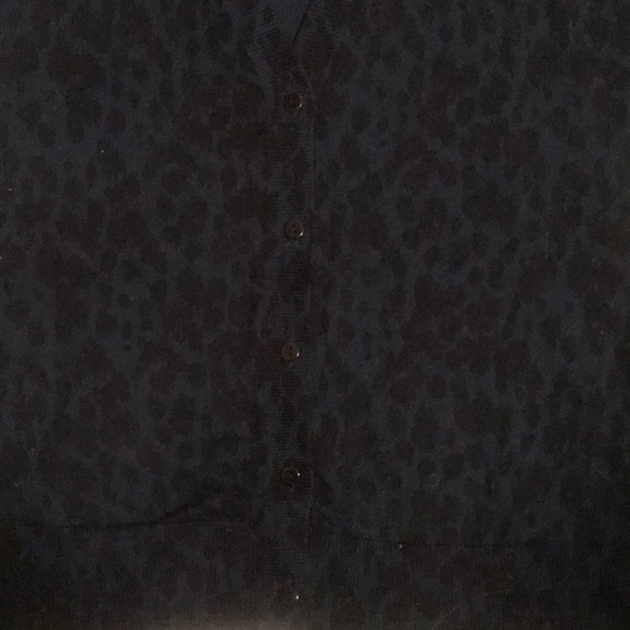 Gap cardigan M Blue Animal print - Picture 4 of 4